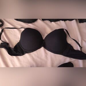 Elegant Black Bra